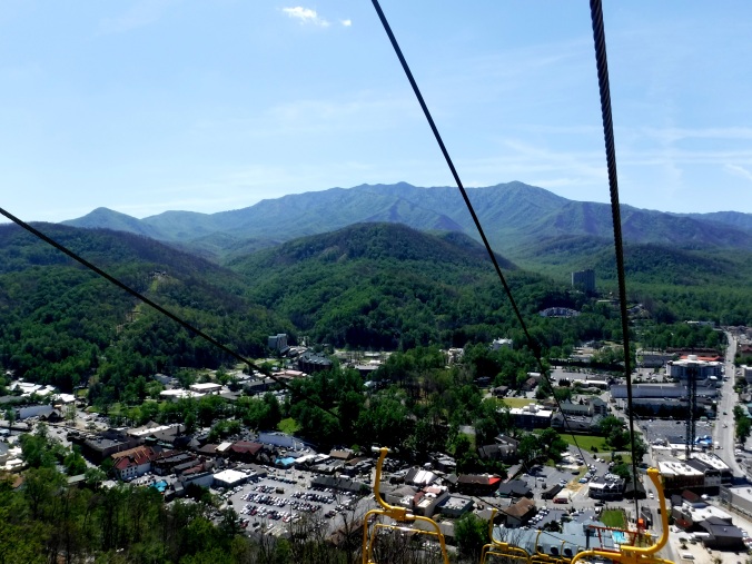 chair lift view